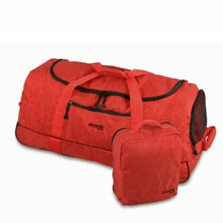 Skypak Folding Wheeled Duffle - 80cm -Suitcase Sales 2024 005 skypak original wheeled travel bag red pair 74621.1650929991
