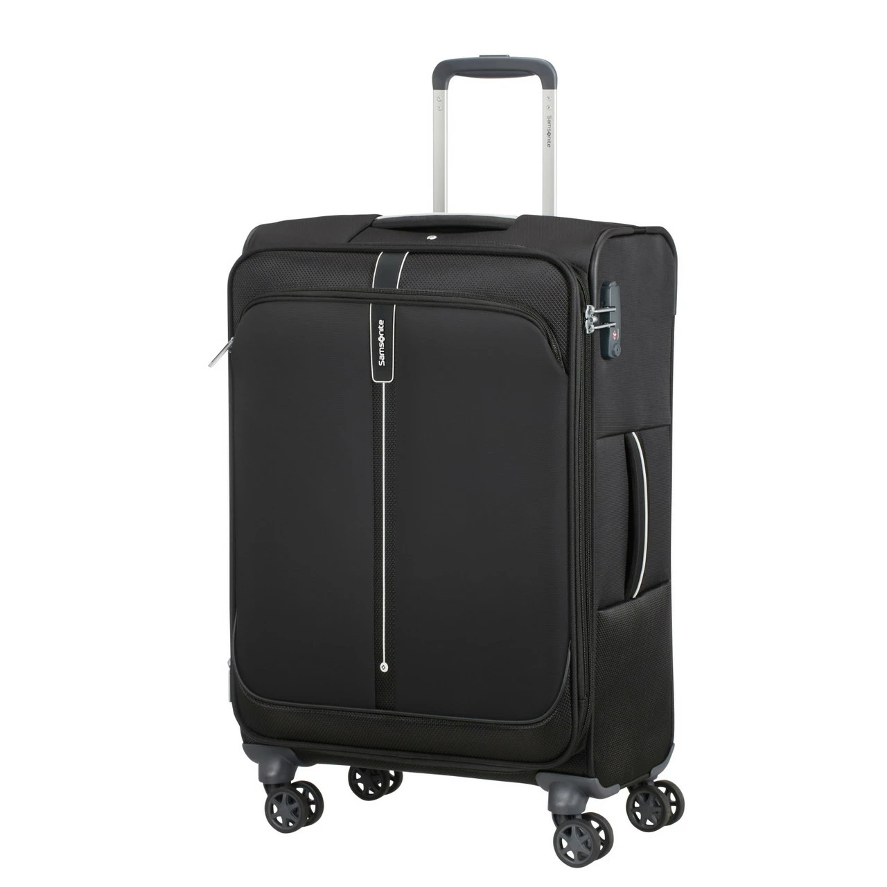 Samsonite Popsoda 4 Wheel Exp Medium Suitcase - 66cm 5 Samsonite Popsoda 4 Wheel Exp Medium Suitcase - 66cm - Image 3