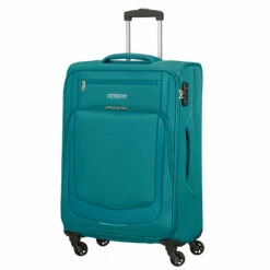 American Tourister Summer Session Medium Suitcase - 67cm -Suitcase Sales 2024 125806 2206 SPINNER M TSA FRONT34 63393.1678876209