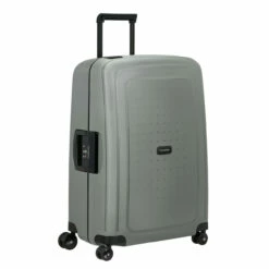 Samsonite S'Cure Eco PC 4 Wheel Medium Suitcase - 69cm -Suitcase Sales 2024 128015 5587 s cure eco spin.6925 post consumer front34 52765.1669115627