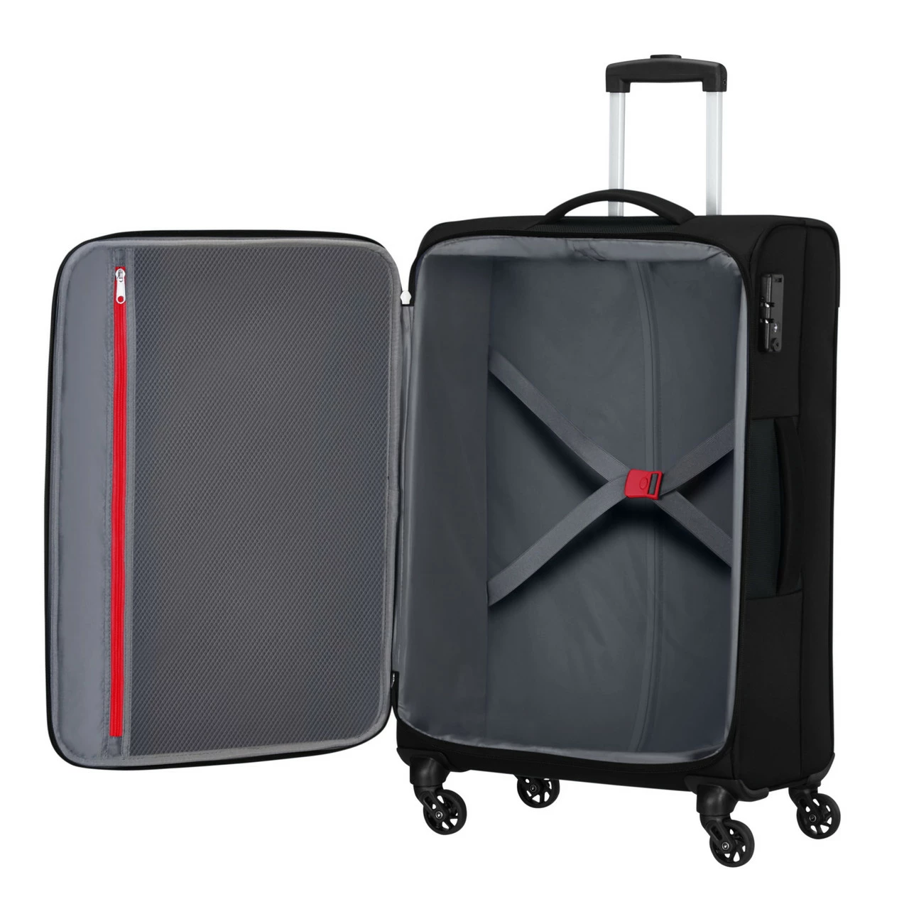 American Tourister Heat Wave 4 Wheel Medium Suitcase - 68cm 17 American Tourister Heat Wave 4 Wheel Medium Suitcase - 68cm - Image 15