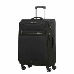 American Tourister Deep Dive 3 Piece Luggage Set - 55cm, 68cm & 80cm -Suitcase Sales 2024 132504 1062 DEEP DIVE SPINNER M EXP TSA FRONT34 30547.1696260300