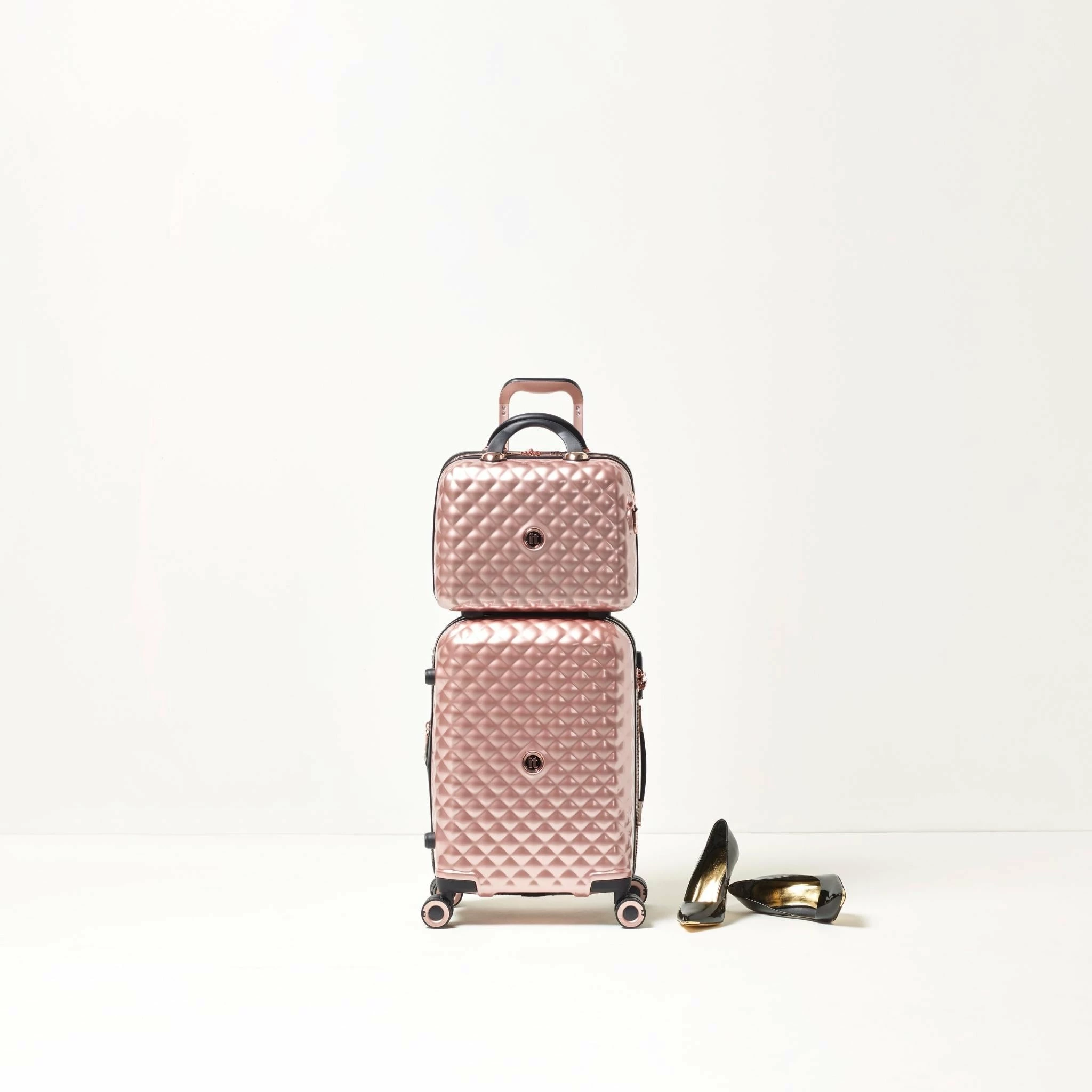 IT Luggage Glitzy - Vanity Case (Metallic Rose Gold) 10 IT Luggage Glitzy - Vanity Case (Metallic Rose Gold) - Image 8