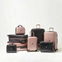IT Luggage Glitzy - 5pc Set (Metallic Rose Gold) -Suitcase Sales 2024 18 f1fa1694 229f 4282 aeef d1c1b0638b36