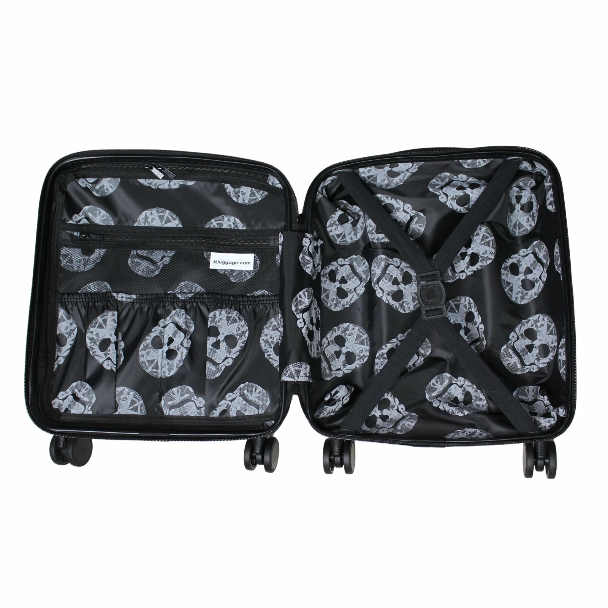 IT Luggage Candy Calavera - Underseat (Black Marble) 4 IT Luggage Candy Calavera - Underseat (Black Marble) - Image 2