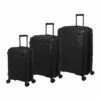IT Luggage Spontaneous - 3pc Set (Black) -Suitcase Sales 2024 32559 HK15 2881 08BlackSSFrontpanel