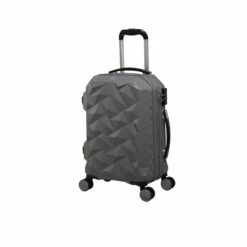 Ice Cap Plus - 3pc Set (Frost Grey) -Suitcase Sales 2024 32630 HK16 2528A08FrostedgreySSFrontpanel18.5in