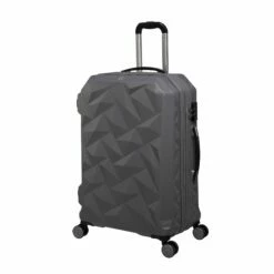 Ice Cap Plus - 3pc Set (Frost Grey) -Suitcase Sales 2024 32630 HK16 2528A08FrostedgreySSFrontpanel25in