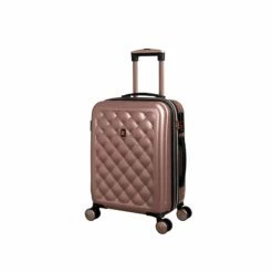 IT Luggage Cushion Lux - 3pc Set (Metallic Rose Gold) 12 IT Luggage Cushion Lux - 3pc Set (Metallic Rose Gold) -Suitcase Sales 2024 32631 HK16 1646A08MetallicrosegoldSSFrontpanel18.5incopy