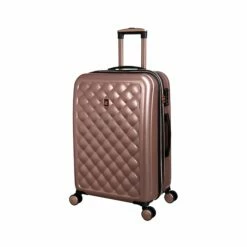 IT Luggage Cushion Lux - 3pc Set (Metallic Rose Gold) 11 IT Luggage Cushion Lux - 3pc Set (Metallic Rose Gold) -Suitcase Sales 2024 32631 HK16 1646A08MetallicrosegoldSSFrontpanel24.21incopy
