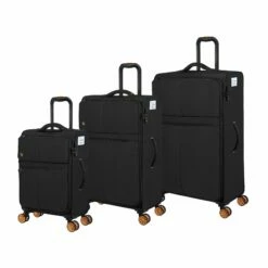 IT Luggage Lykke - 3pc Set (Black)