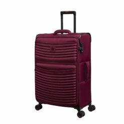 IT Luggage Precursor - 3pc Set (Dark Red) -Suitcase Sales 2024 32754 HK12 2883B08DarkredSSFrontpanel25in