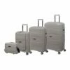 IT Luggage Momentous - 4-Piece Set (Pumice Stone) -Suitcase Sales 2024 32755 UK15 2886 15 61386 HK15 2886 08PumimcestoneSSFrontpanel