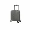 IT Luggage Eco-Protect - Underseat (Elephant Skin) -Suitcase Sales 2024 32759 UK16 2910E08GreyskinS735SSFrontpanel14.7in 4cb422bb b08d 4d4a bfd1 52d63a11f439