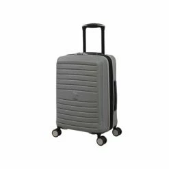IT Luggage Eco-Protect - 3pc Set (Elephant Skin) -Suitcase Sales 2024 32759 UK16 2910E08GreyskinS735SSFrontpanel18.9in