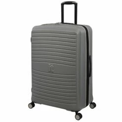 IT Luggage Eco-Protect - 3pc Set (Elephant Skin) -Suitcase Sales 2024 32759 UK16 2910E08GreyskinS735SSFrontpanel29in