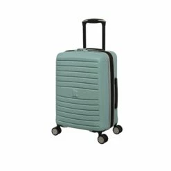 IT Luggage Eco-Protect - 3pc Set (Mint Eggshell) -Suitcase Sales 2024 32759 UK16 2910E08MinteggshellS353SSFrontpanel18.9in
