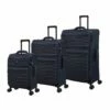 IT Luggage Precursor - 3pc Set (Dress Blues) -Suitcase Sales 2024 32769 HK12 2883B08DressbluesSSFrontpanel