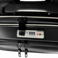 Rapidity - Cabin (Black) -Suitcase Sales 2024 32798 UK16 2911 08Black TSA open close2