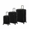 Rapidity - 3pc Set (Black) -Suitcase Sales 2024 32798 UK16 2911 08BlackSSFrontpanel group