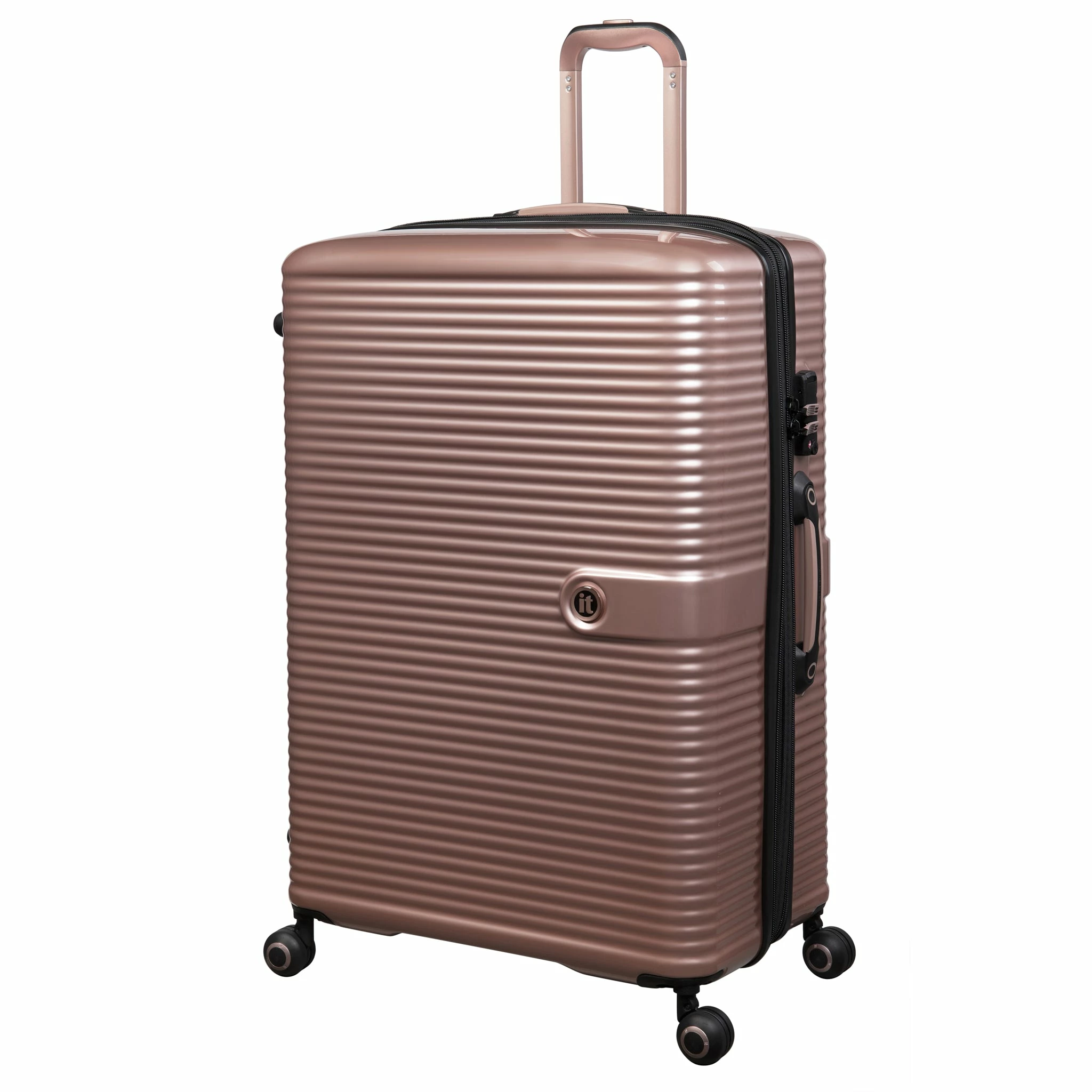 IT Luggage Helixian - 3pc Set (Metallic Rose Gold) 5 IT Luggage Helixian - 3pc Set (Metallic Rose Gold) - Image 3