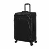 IT Luggage Trinary - Medium (Black) -Suitcase Sales 2024 32909 UK12 2875 08BlackSSFrontpanel25in 9df7d1e1 a0d7 4b9d 9281 5a5a4db94f80