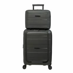 IT Luggage Momentous - Vanity Case (Starlight Grey) -Suitcase Sales 2024 32912 UK15 0886 08 15 2886 15StarlightgreySSFrontpanel 5debf05a e460 43f0 95f8 b357e11372d3