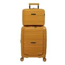IT Luggage Momentous - 4-Piece Set (Mango Sorbet) -Suitcase Sales 2024 32912 UK15 2886 08 15 2886 15MangosorbetSSFrontpanel