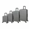 IT Luggage Eco-Protect - 4pc Set (Silver) -Suitcase Sales 2024 32913 UK16 2910E08SilverSSFrontpanel