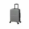 IT Luggage Eco-Protect - Cabin (Silver) -Suitcase Sales 2024 32913 UK16 2910E08SilverSSFrontpanel18.9in e12edbd5 1e55 4c63 ba7e 9fcf2f1e98a6