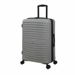 IT Luggage Eco-Protect - 4pc Set (Silver) -Suitcase Sales 2024 32913 UK16 2910E08SilverSSFrontpanel25in