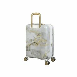 IT Luggage Sheen - Cabin (Gold Greyscale Marble) -Suitcase Sales 2024 32980 UK16 2269B08GoldgreyscalemarbleSSBackpanel18.9in