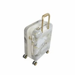IT Luggage Sheen - Cabin (Gold Greyscale Marble) -Suitcase Sales 2024 32980 UK16 2269B08GoldgreyscalemarbleSSBacktop18.9in