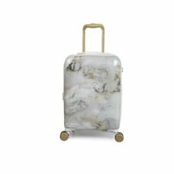 IT Luggage Sheen - 4pc Set (Gold Greyscale Marble) -Suitcase Sales 2024 32980 UK16 2269B08GoldgreyscalemarbleSSFrontpaneldirect18.9in