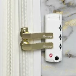 IT Luggage Sheen - Underseat (Gold Greyscale Marble) -Suitcase Sales 2024 32980 UK16 2269B08GoldgreyscalemarbleSSTSAlock 8a2a8b8e 5186 4887 b55b d437566ada05