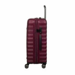 IT Luggage Fusional - 4pc Set (Dark Red) -Suitcase Sales 2024 32987A UK16 2920 08DarkredsS055SSSidewithsingleexpclosed