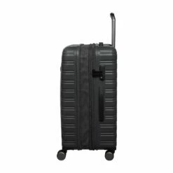 IT Luggage Fusional - 4pc Set (Warm Charcoal) -Suitcase Sales 2024 32987A UK16 2920 08Warmcharcoal Magnet S561SSSidewithsingleexpopen