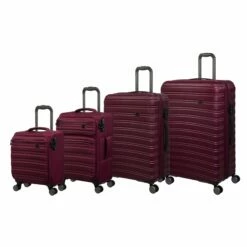 IT Luggage Fusional - Cabin (Dark Red) -Suitcase Sales 2024 32987A UK16 2920 08 32987B UK12 2920 08DarkredsS055SSSet1 d3591cd6 1db7 4d68 9638 38873e50f488
