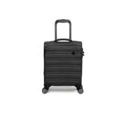 IT Luggage Fusional - 4pc Set (Warm Charcoal) -Suitcase Sales 2024 32987B UK12 2920 08Warmcharcoal Magnet S561SSFrontpaneldirectly14.9in