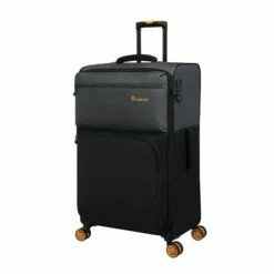 Duo-Tone - 4pc Set (Pewter & Black) 14 Duo-Tone - 4pc Set (Pewter & Black) -Suitcase Sales 2024 33080 UK12 1519B08Pewter BlackSSFrontpanel27.4in