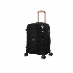 IT Luggage Glitzy - 5pc Set (Black) -Suitcase Sales 2024 33109 UK16 2888A08BlackSSFrontpanel18.5in