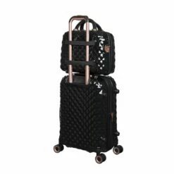 IT Luggage Glitzy - 5pc Set (Black) -Suitcase Sales 2024 33109 UK16 2888A08 16 2888A15BlackSSBackpanel