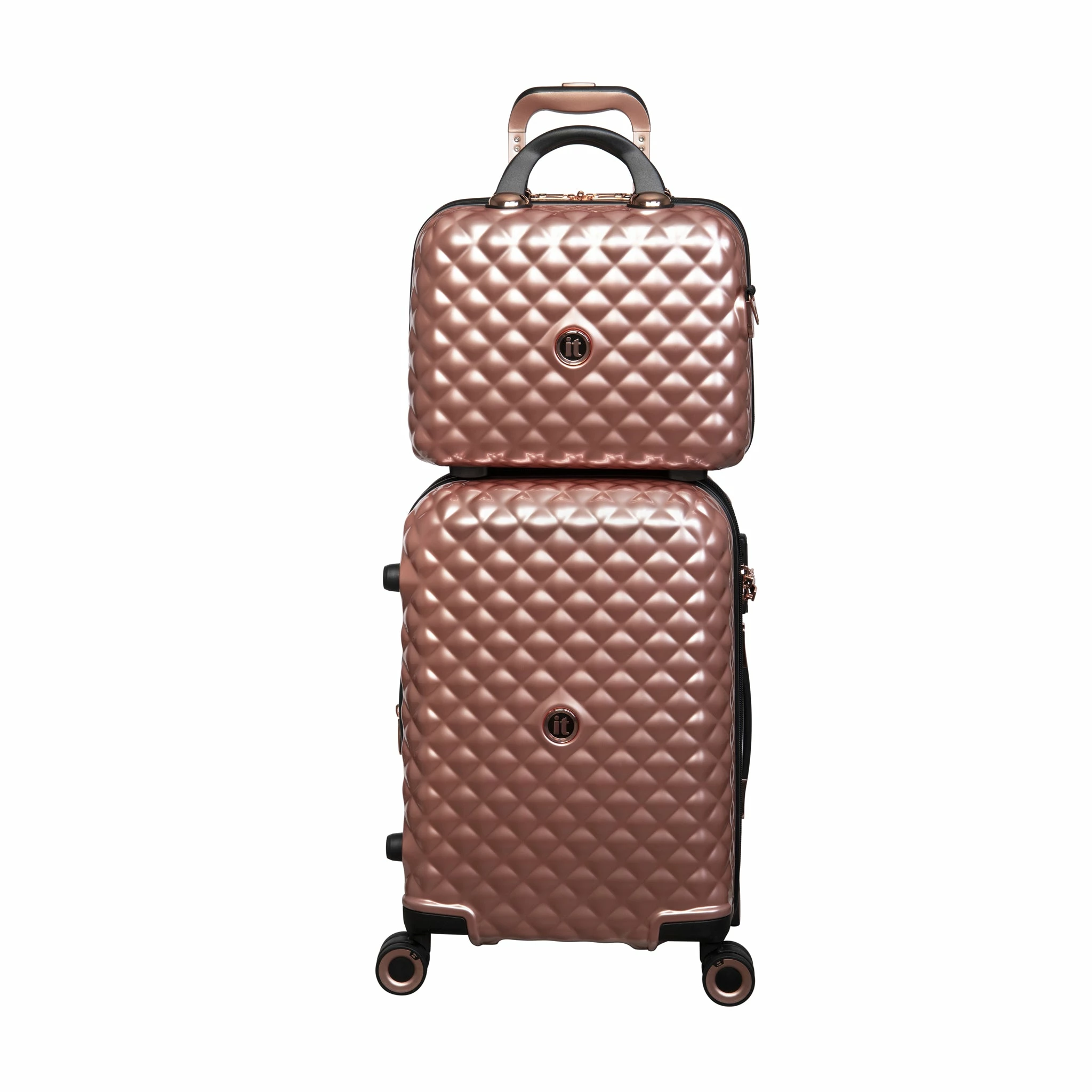 IT Luggage Glitzy - Vanity Case (Metallic Rose Gold) 7 IT Luggage Glitzy - Vanity Case (Metallic Rose Gold) - Image 5