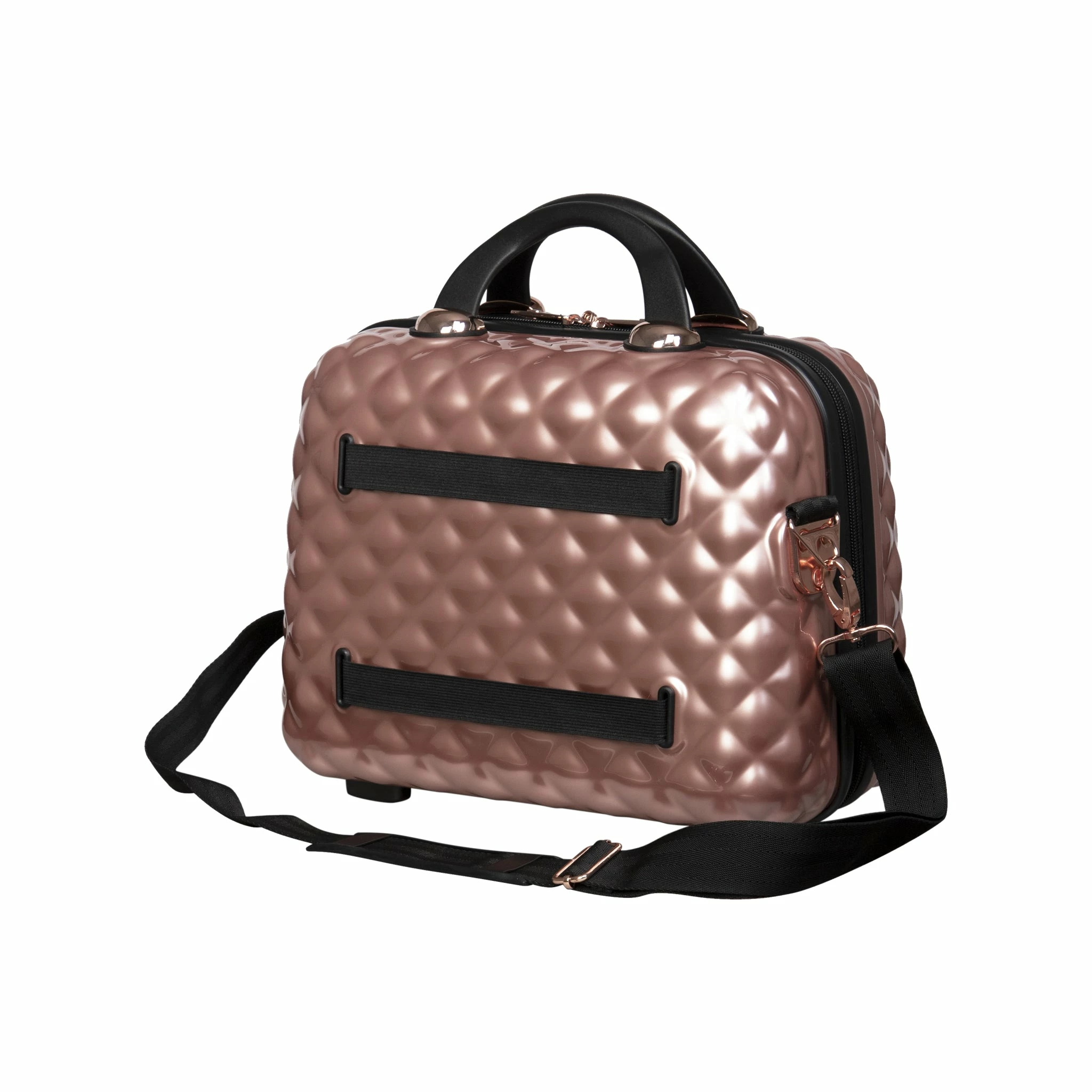 IT Luggage Glitzy - Vanity Case (Metallic Rose Gold) 5 IT Luggage Glitzy - Vanity Case (Metallic Rose Gold) - Image 3