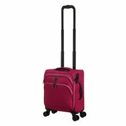 IT Luggage Trinary - Underseat (Viva Magenta) -Suitcase Sales 2024 33167 UK12 2875 08Magentablush Vivamagenta SSFrontpanelwtihtrolleyextendedfully a60dc70b 2781 4ad4 8e62 92e0e1b21a70