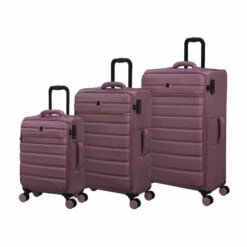 IT Luggage Census - 3pc Set (Nostalgia Rose)