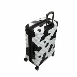 IT Luggage Indulging - Cabin (Moo Cow Print) -Suitcase Sales 2024 33198 UK16 3039A08Moocowblack whiterepeatprintSSBacktop a1f32138 d5cc 4013 ab77 e4d9b9f9412d