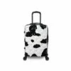 IT Luggage Indulging - Cabin (Moo Cow Print) -Suitcase Sales 2024 33198 UK16 3039A08Moocowblack whiterepeatprintSSFrontpaneldirectly18.5in e5556dfa c58b 4584 8f20 d614e9c46889