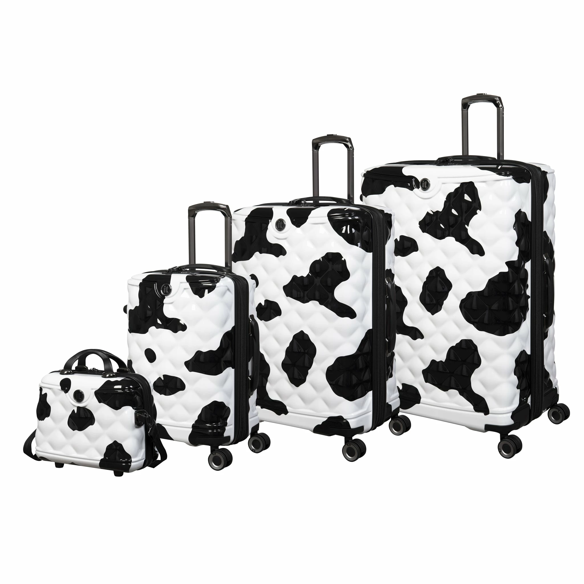 IT Luggage Indulging - Vanity Case (Moo Cow Print) 10 IT Luggage Indulging - Vanity Case (Moo Cow Print) - Image 8