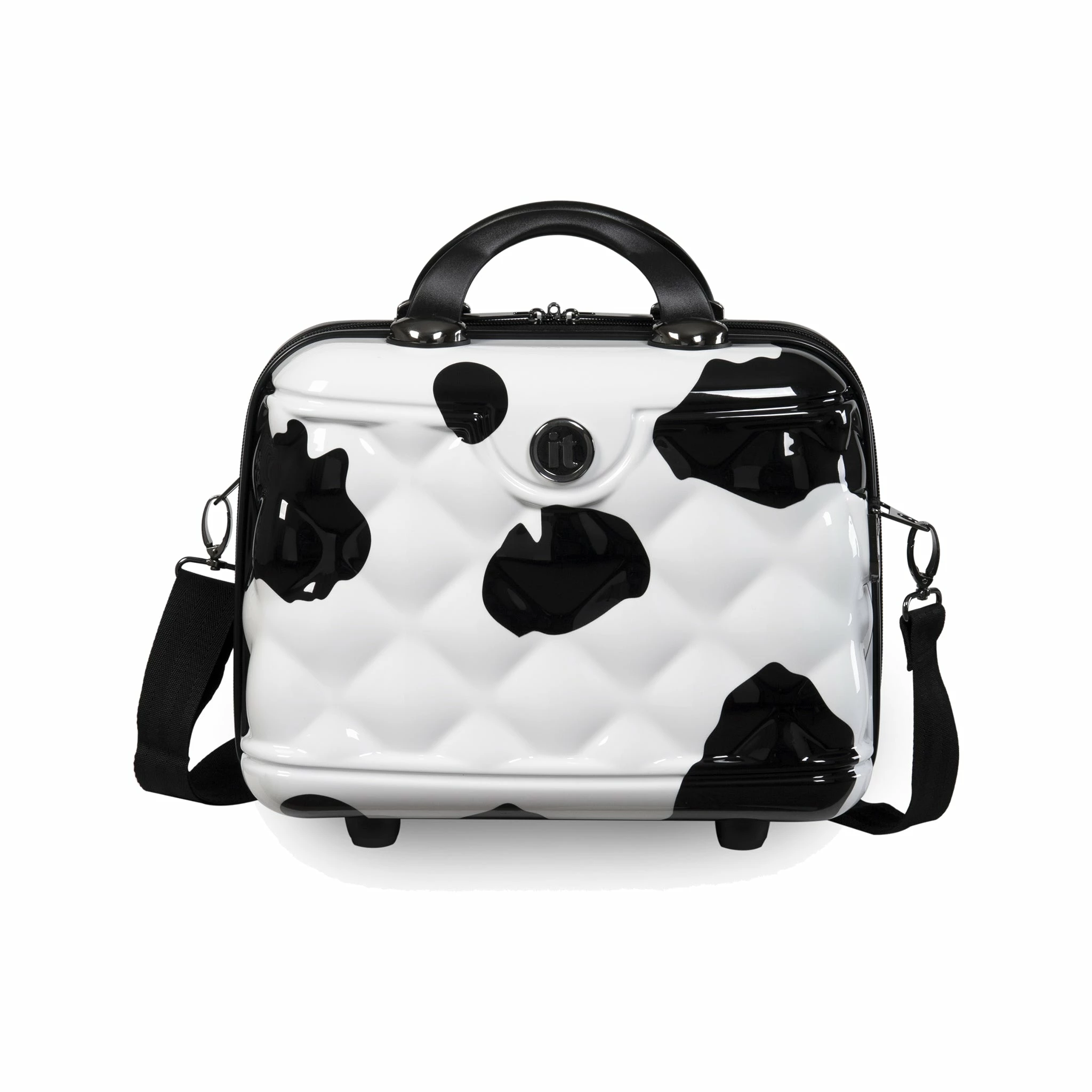 IT Luggage Indulging - Vanity Case (Moo Cow Print) 3 IT Luggage Indulging - Vanity Case (Moo Cow Print)